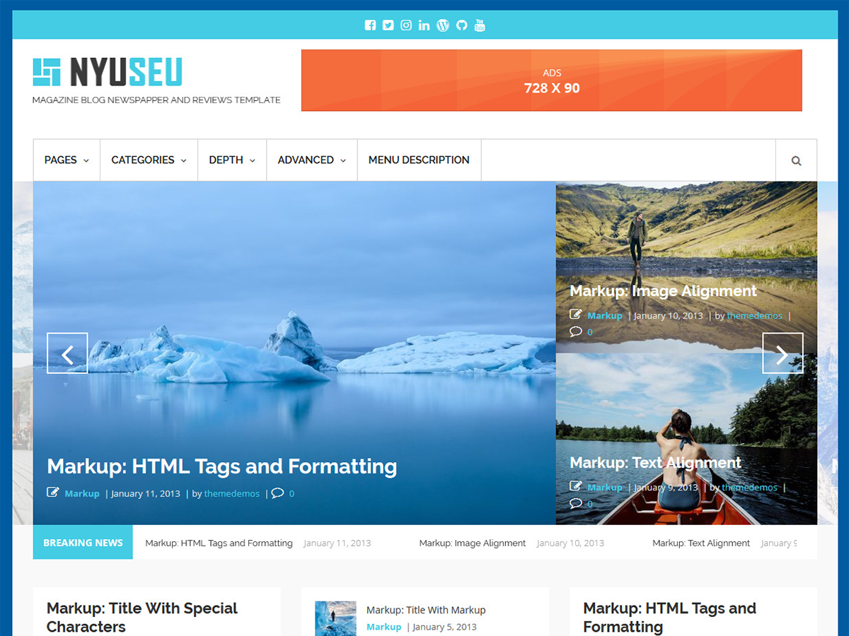 NYSU Magazine主题汉化包