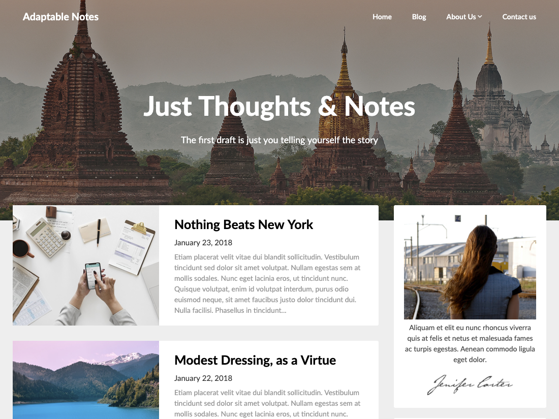 Adaptable Notes主题汉化包