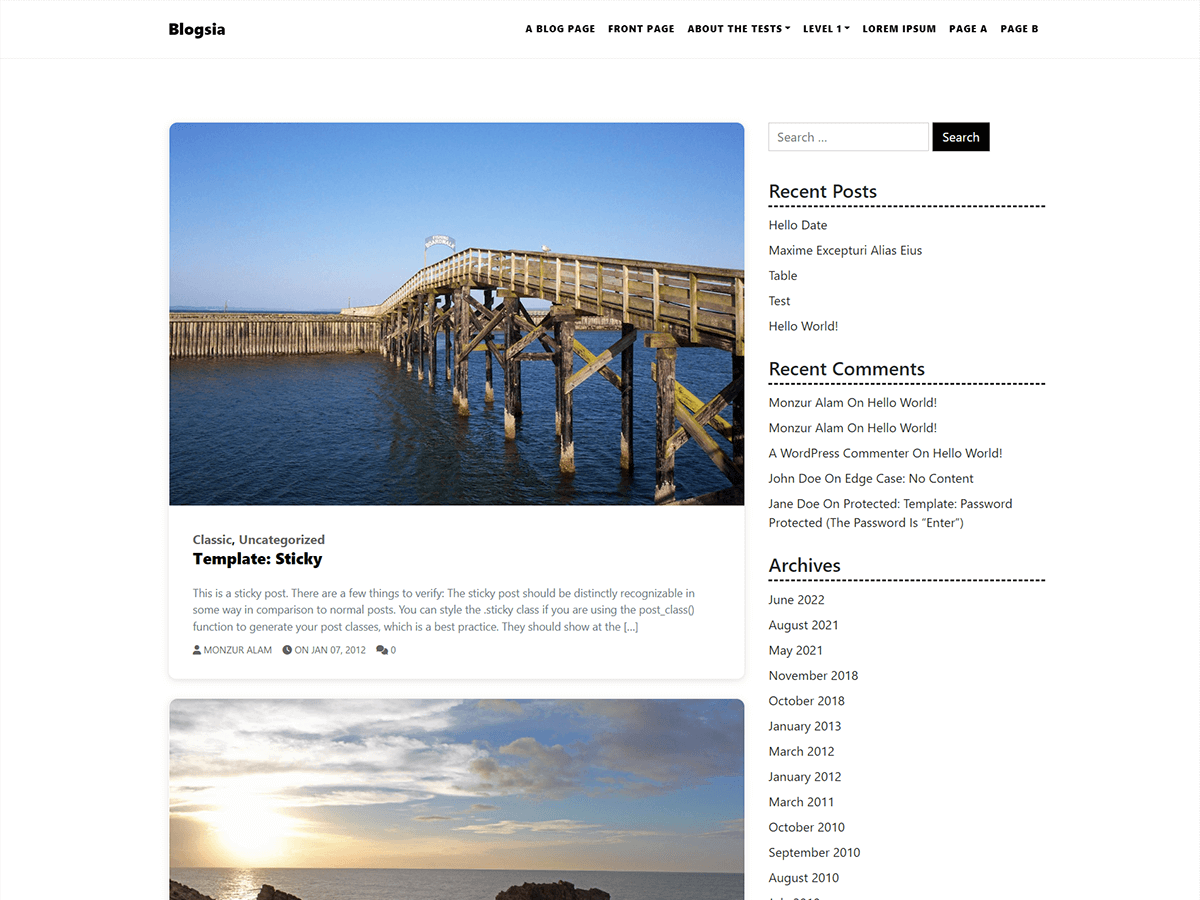 Blogsia主题汉化包