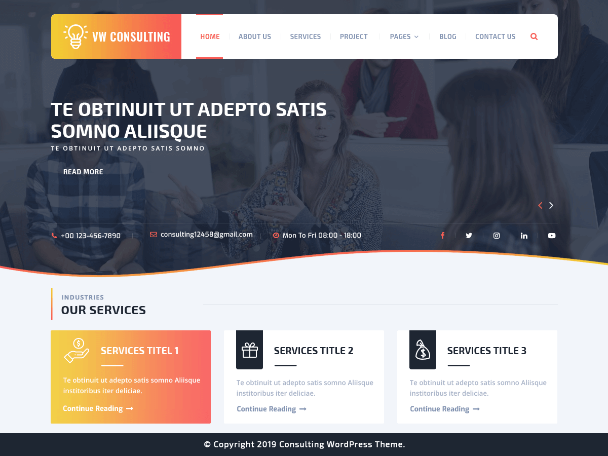 VW Consulting主题汉化包