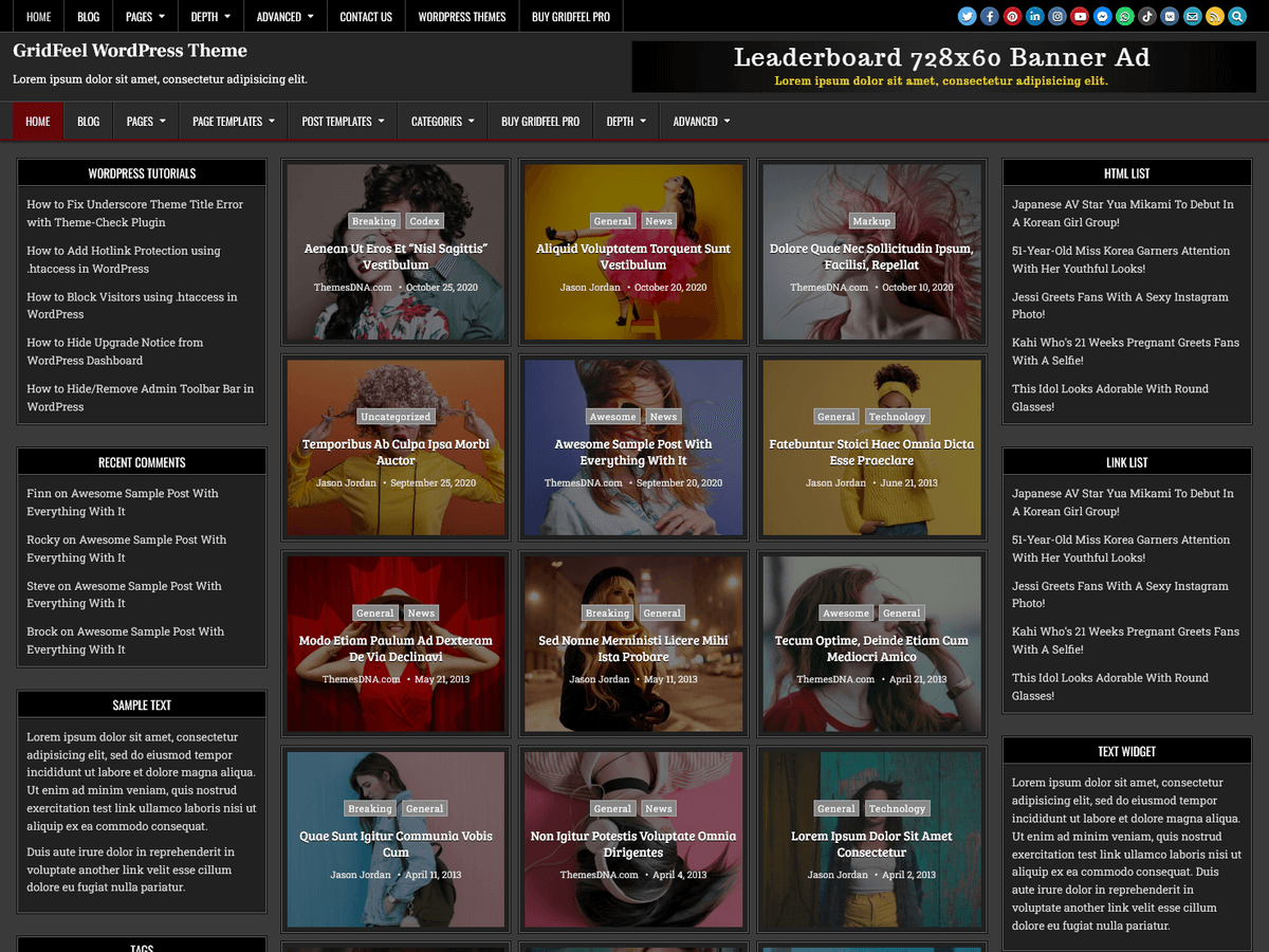 GridFeel主题汉化包