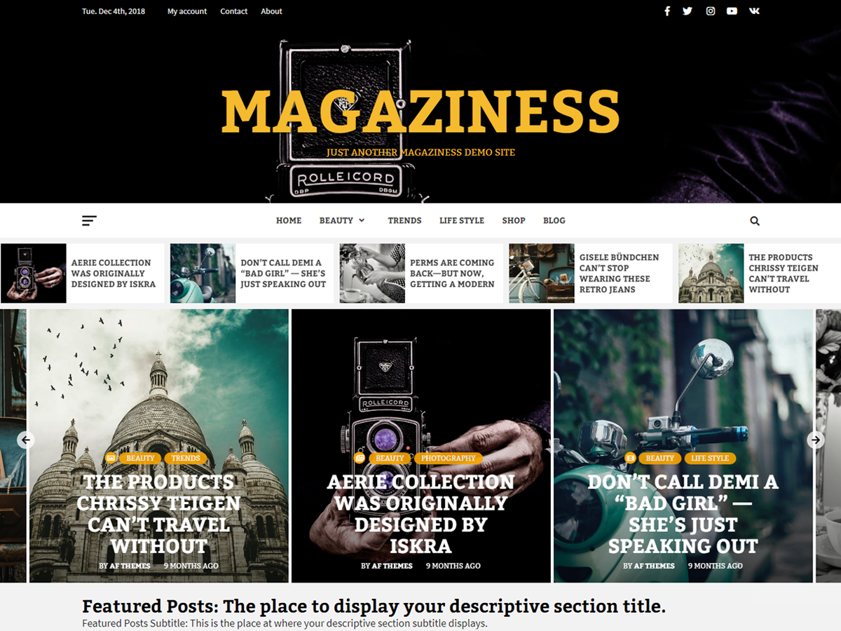 Magaziness主题汉化包