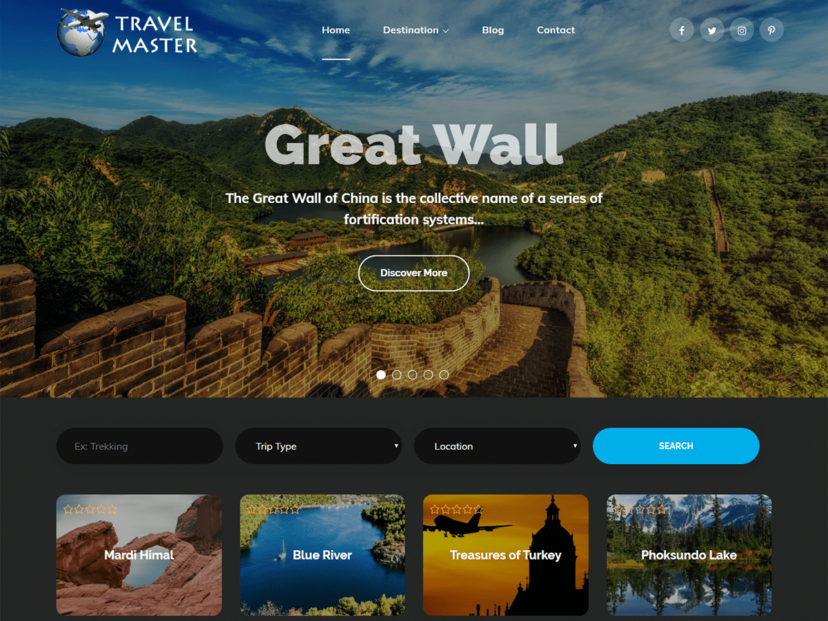Travel Master主题汉化包