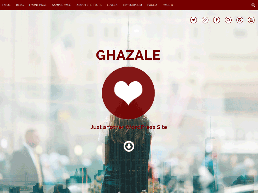 Ghazale主题汉化包