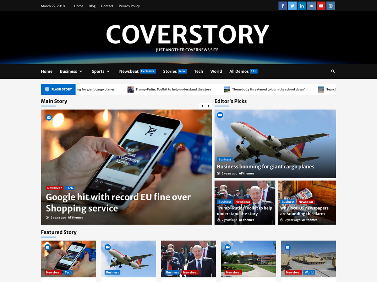 CoverStory主题汉化包