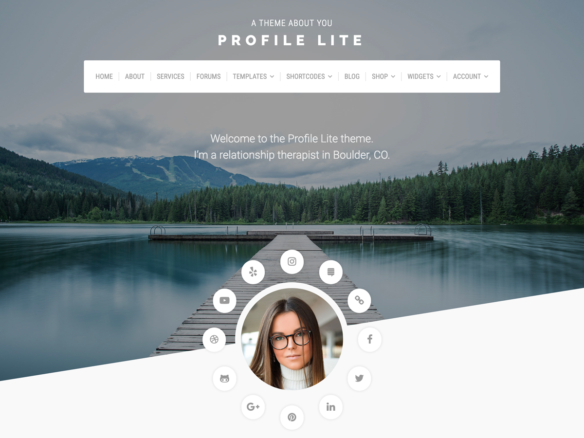 Profile Lite主题汉化包
