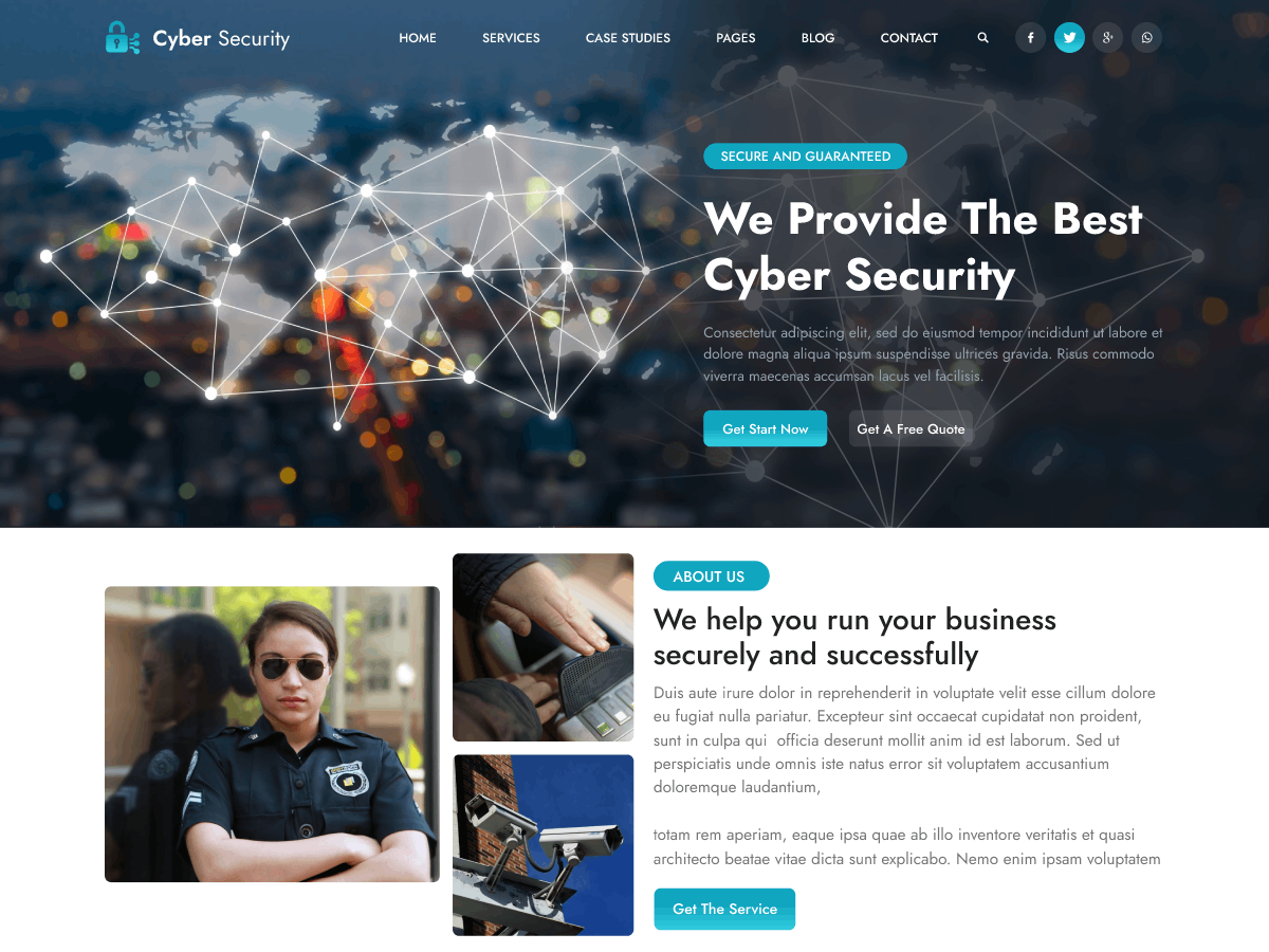 Cyber Security Services主题汉化包