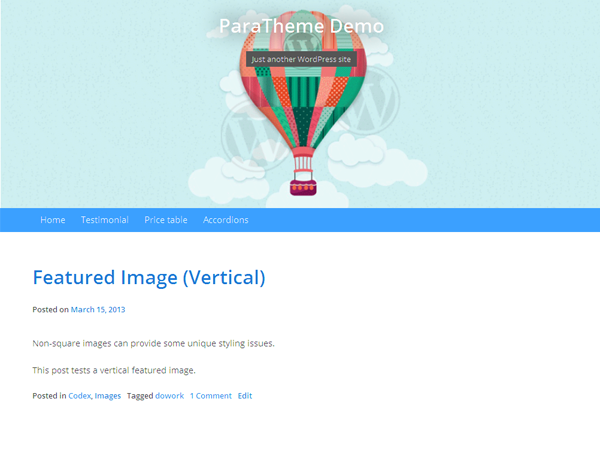 ParaBlogger主题汉化包