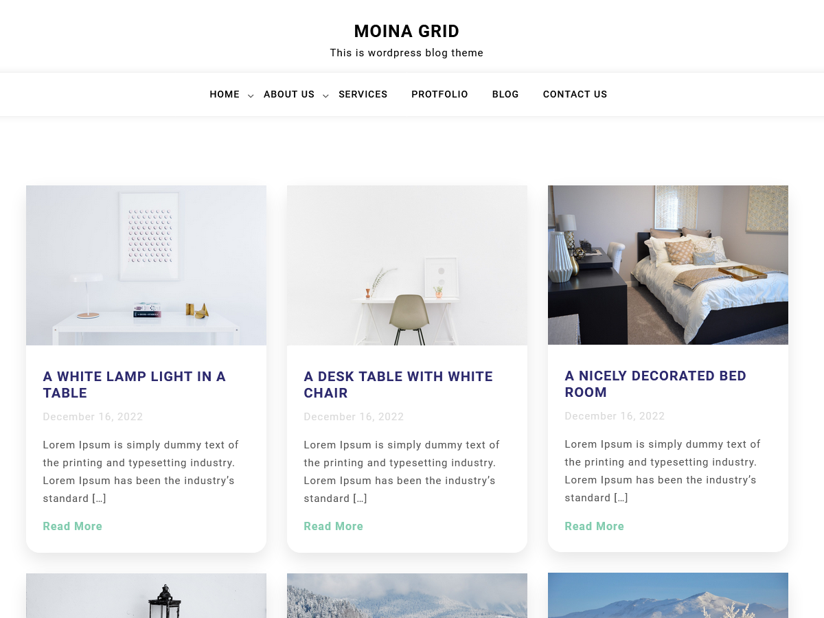 Moina Grid主题汉化包