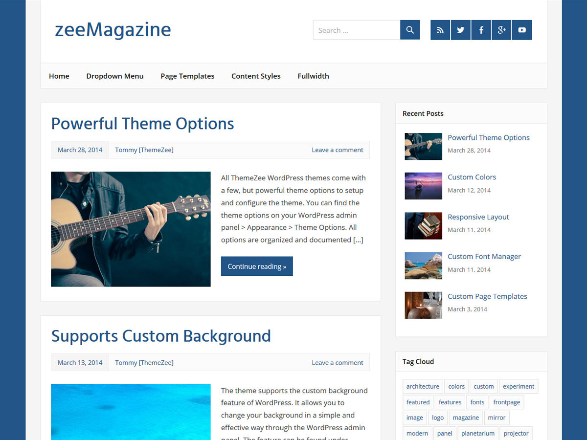 zeeMagazine主题汉化包