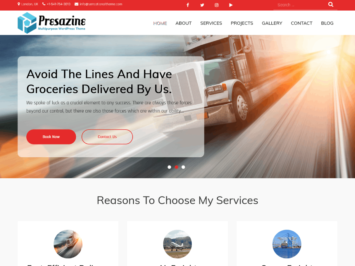 Presazine Business主题汉化包