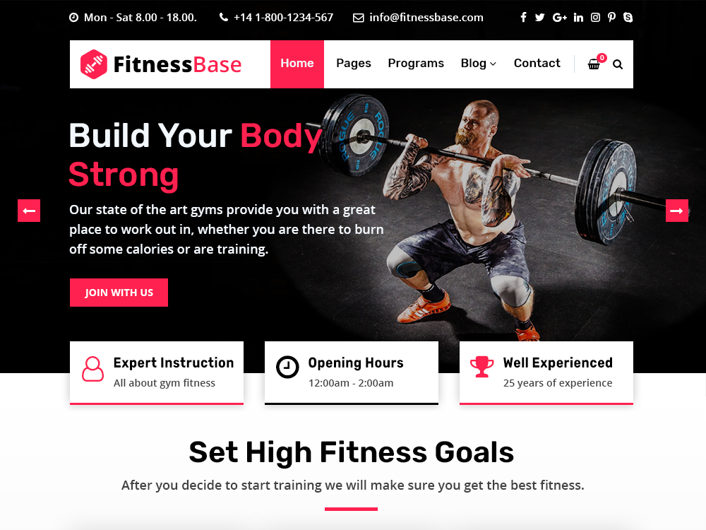 FitnessBase主题汉化包