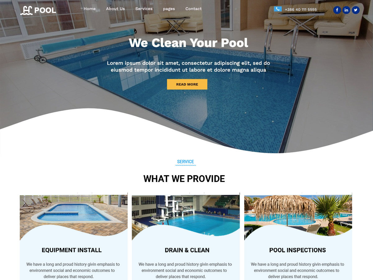 Pool Cleaning主题汉化包