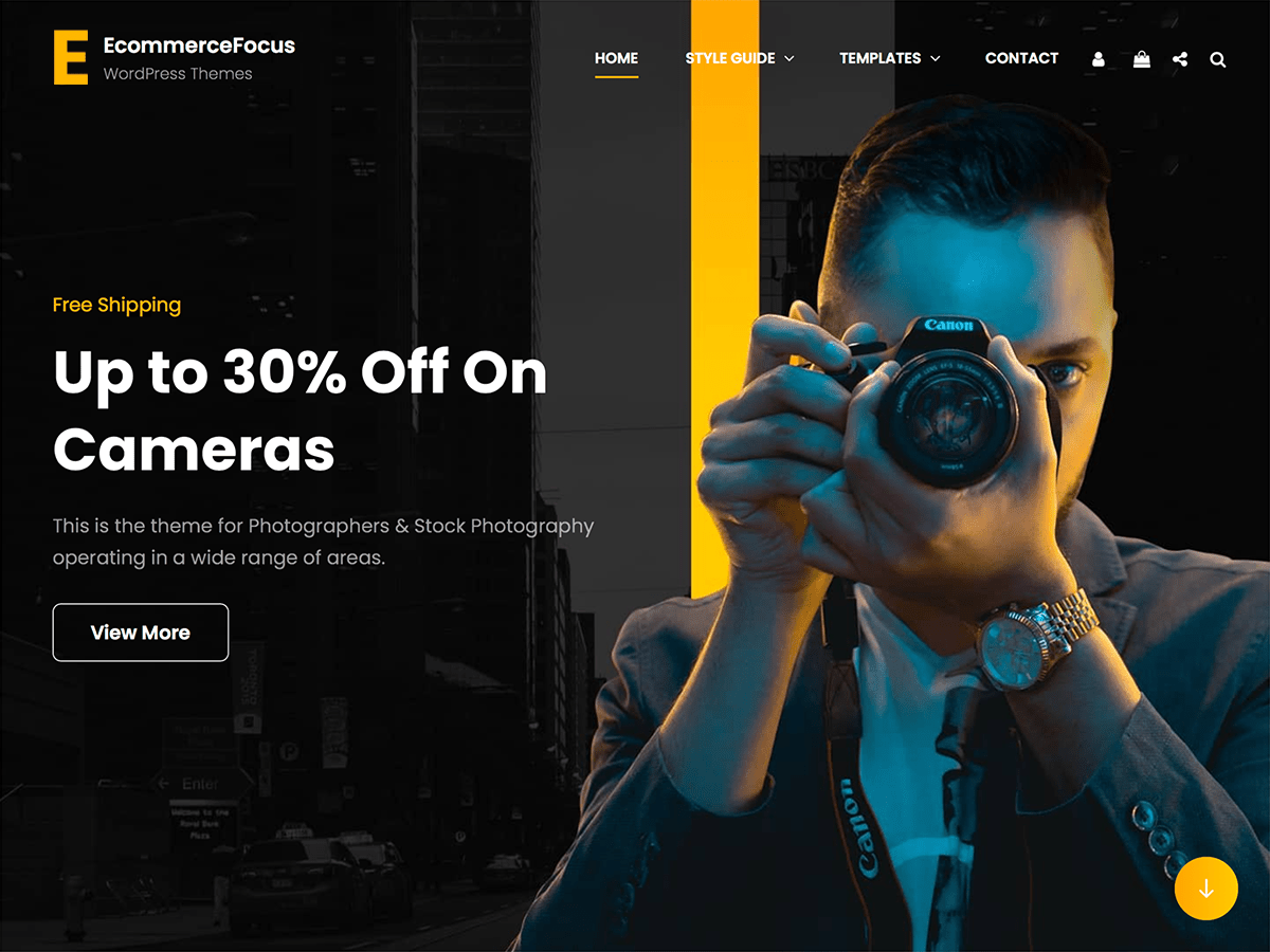 eCommerceFocus主题汉化包