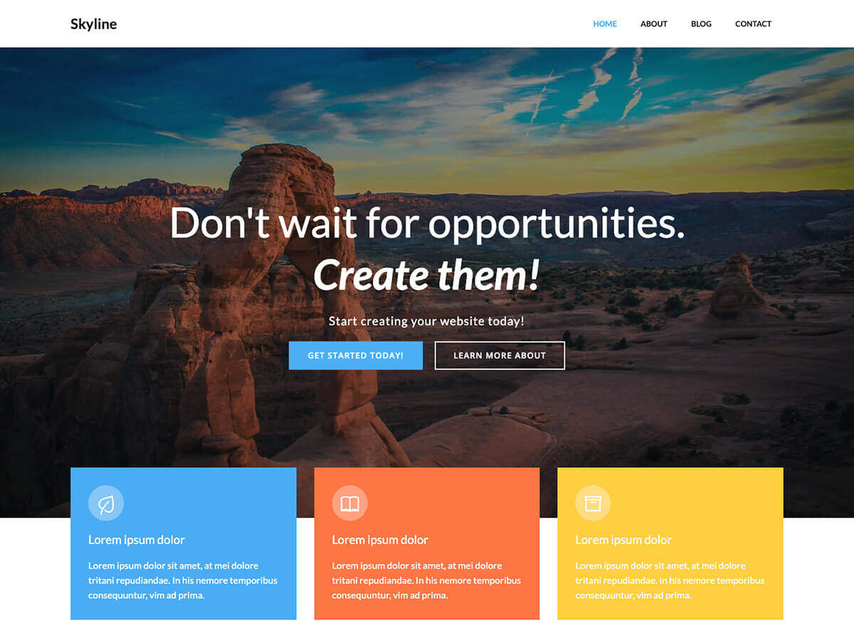 Skyline WP主题汉化包