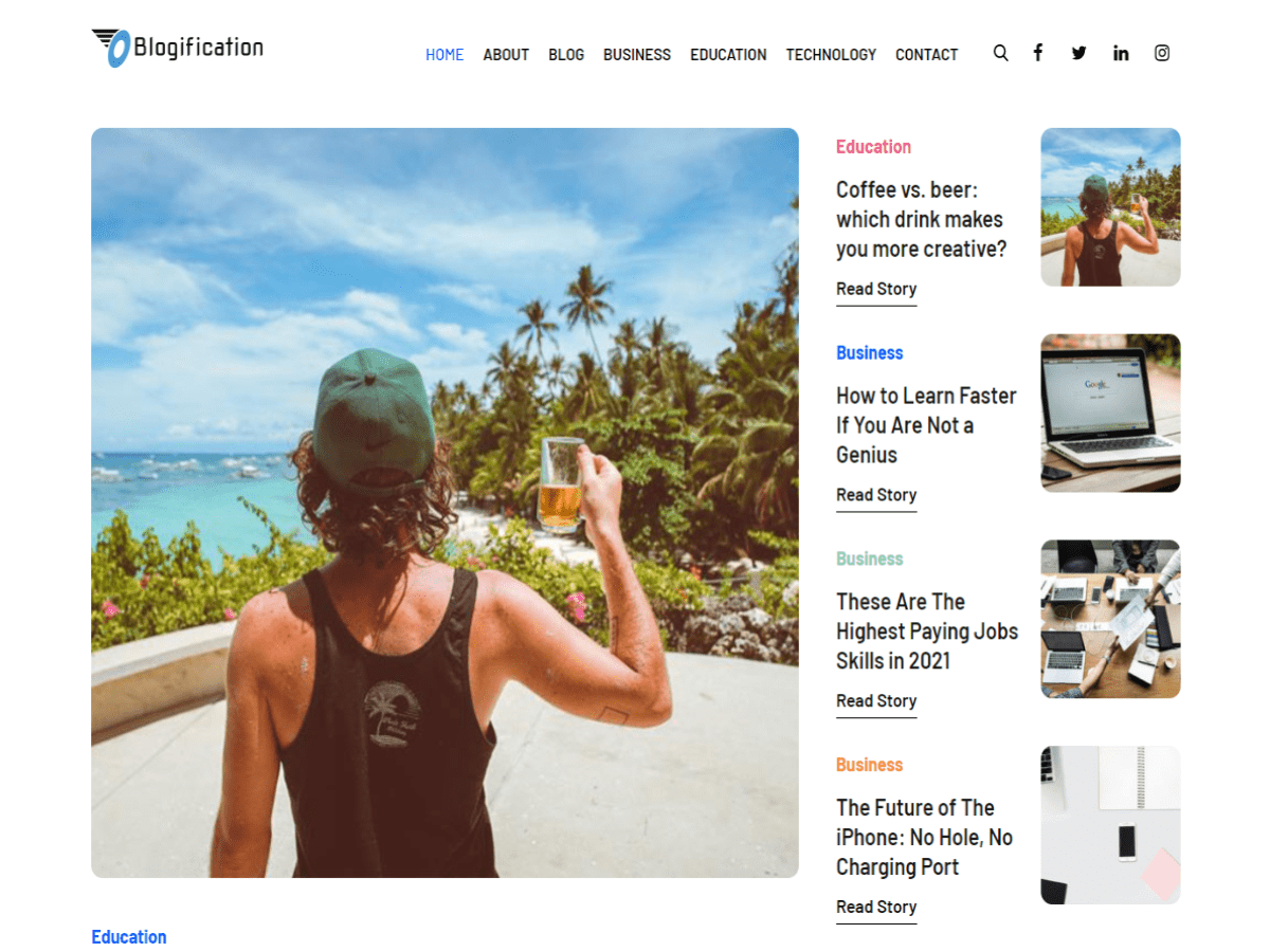 Blogification主题汉化包