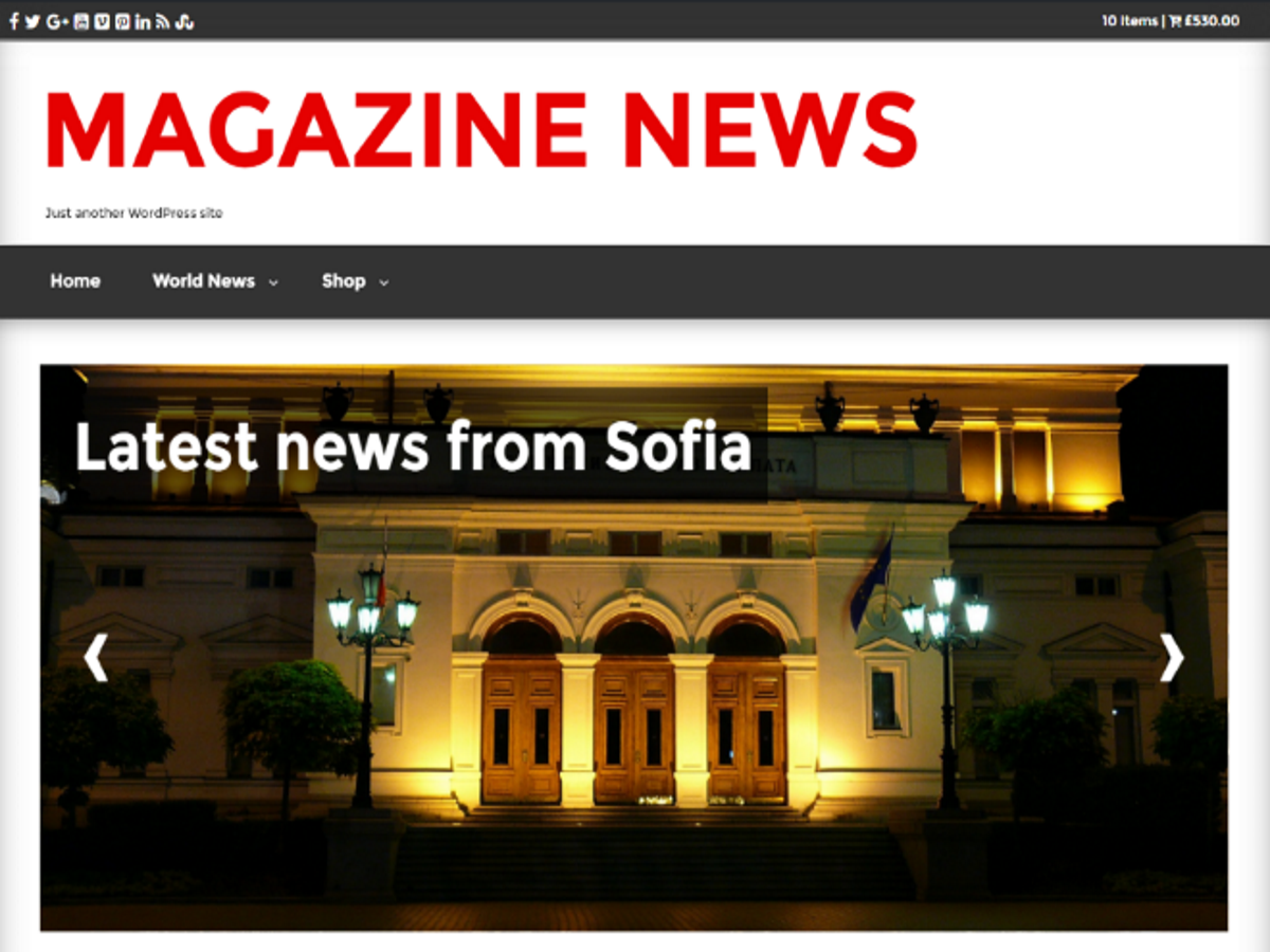 Magazine News主题汉化包