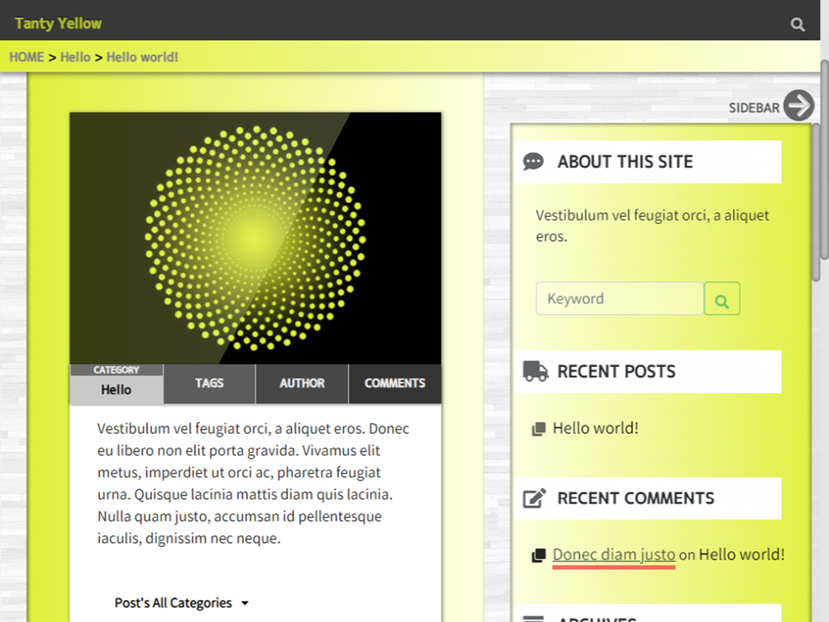 Tantyyellow主题汉化包