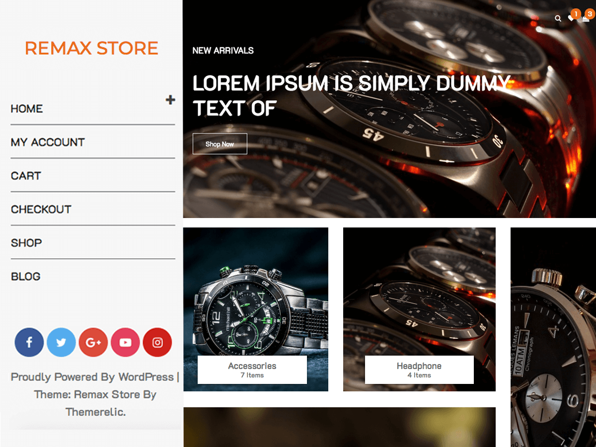 Remax Store主题汉化包