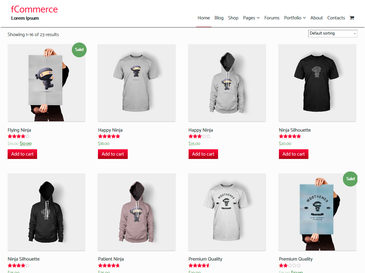 fCommerce主题汉化包
