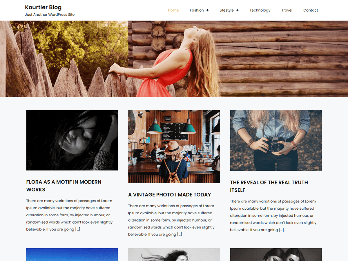 Kourtier Blog主题汉化包