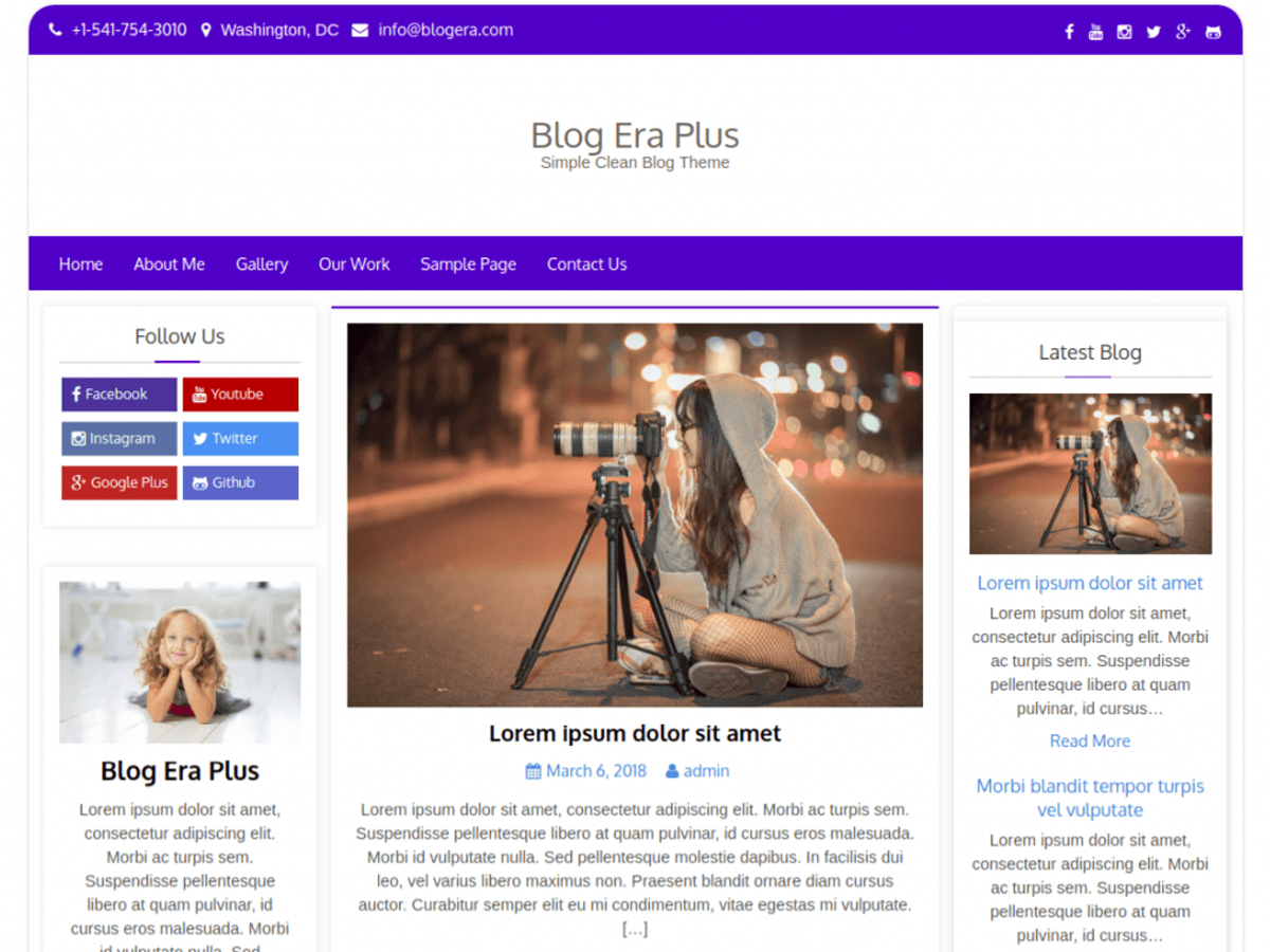 Blog Era Plus主题汉化包