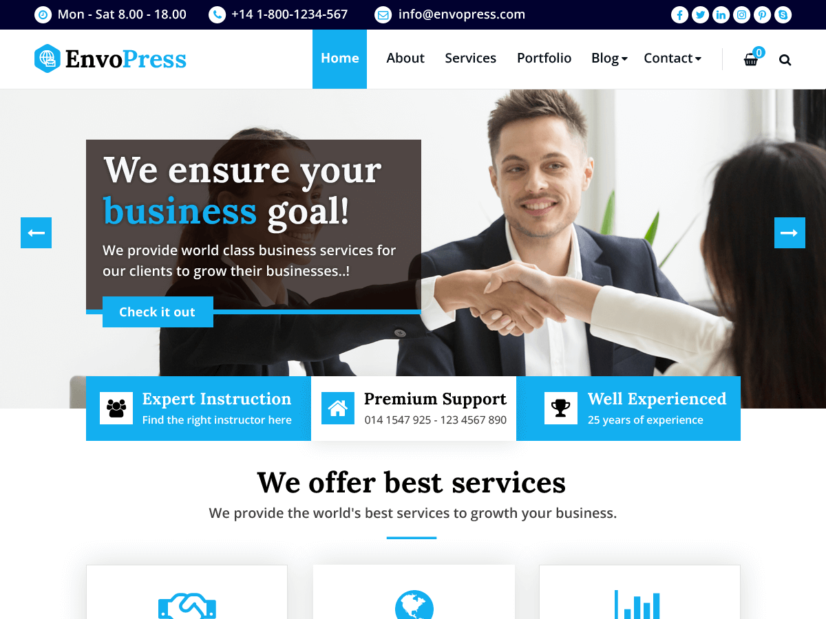 EnvoPress主题汉化包