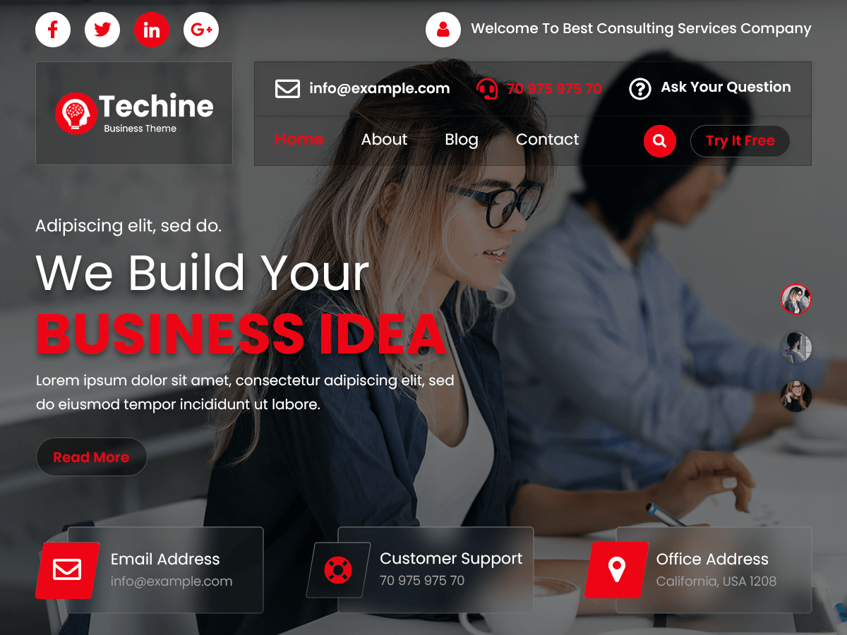 Techine主题汉化包