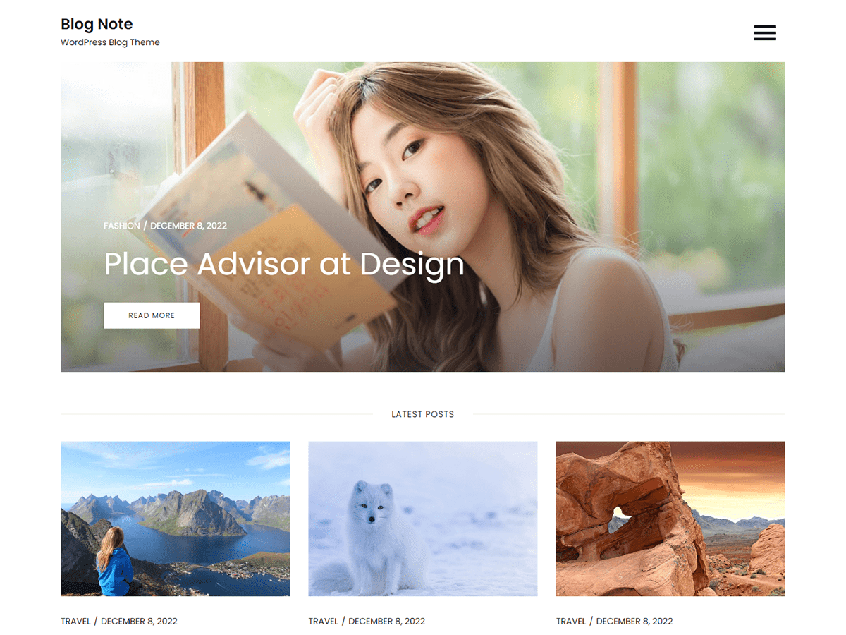 Blog Note主题汉化包