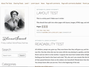 The Frances Wright主题汉化包