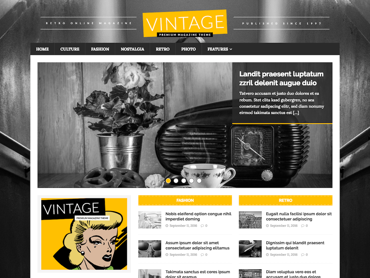 MH RetroMag主题汉化包