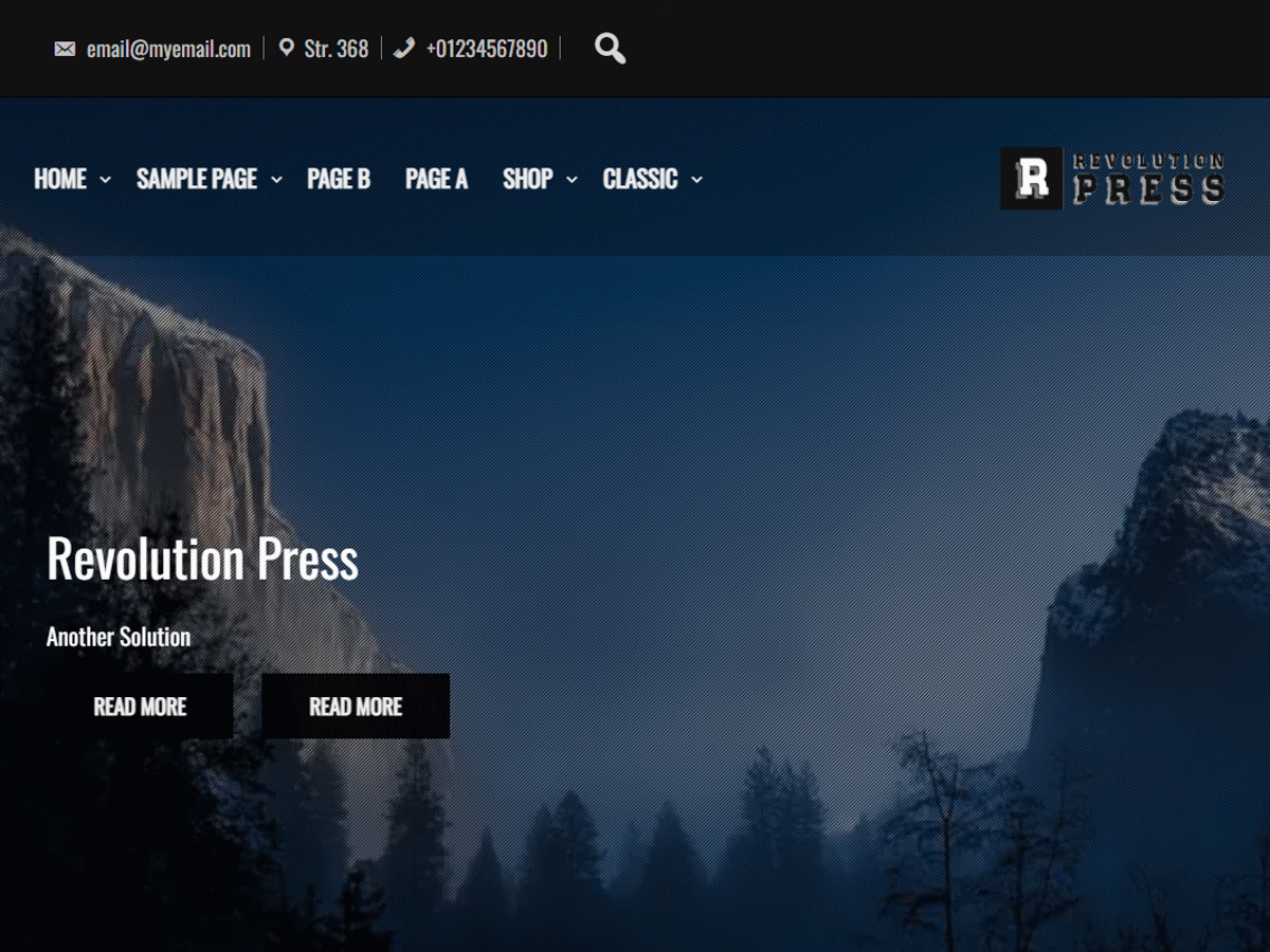 Revolution Press主题汉化包