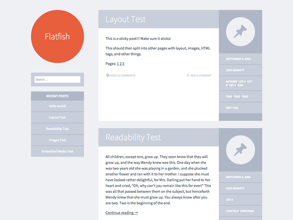 Flatfish主题汉化包