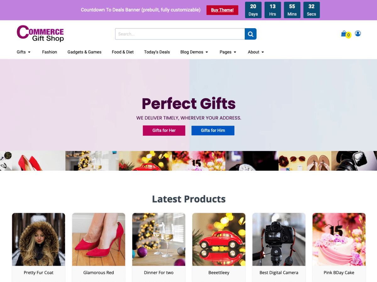 Productive eCommerce主题汉化包
