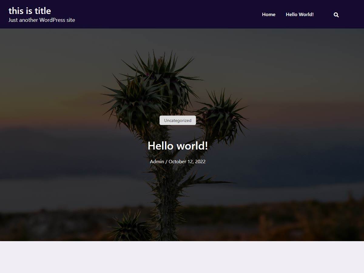 BlogHovar主题汉化包