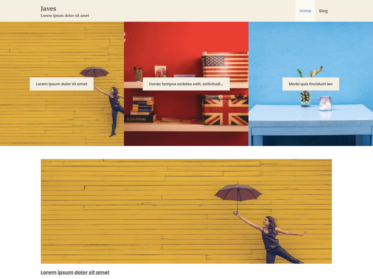 Javes主题汉化包