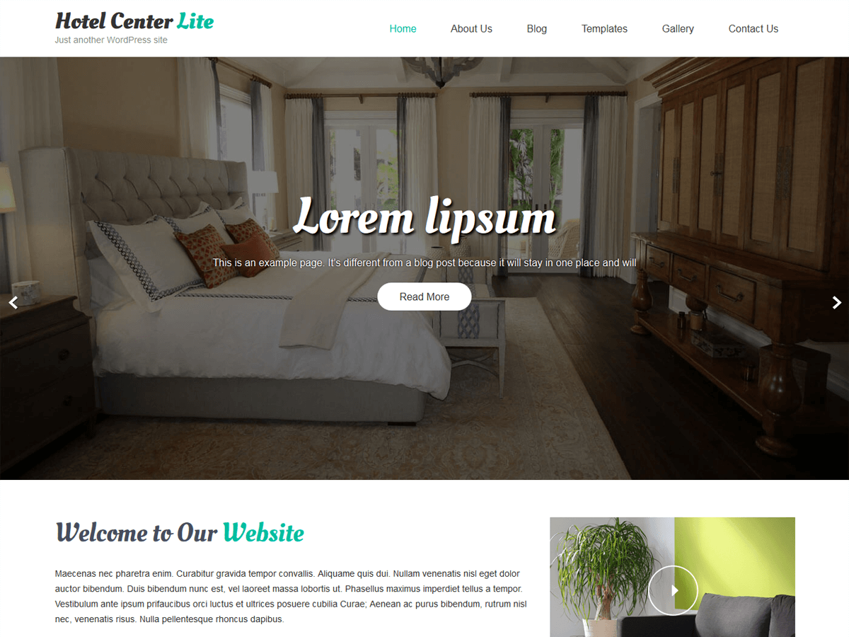 Hotel Center Lite主题汉化包