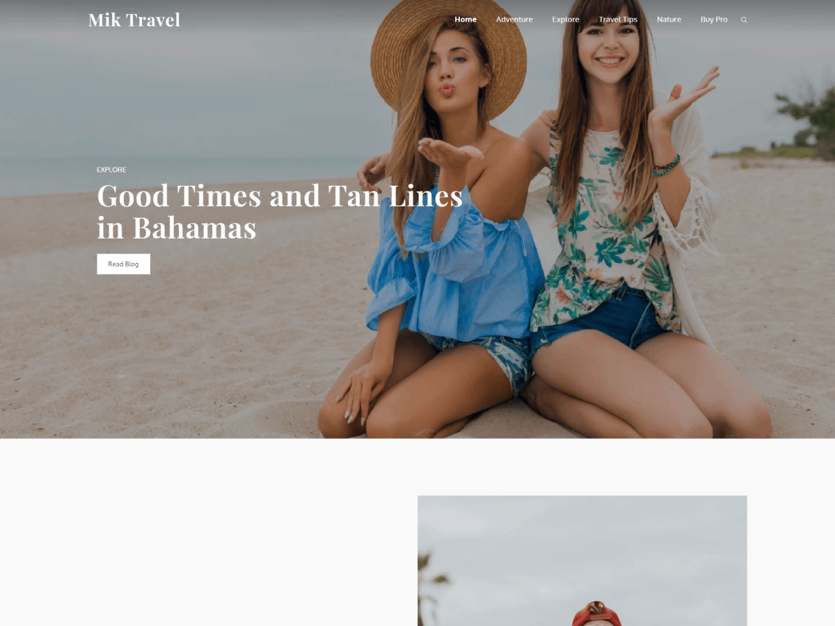 Mik Travel主题汉化包