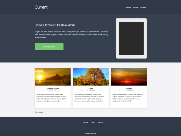 Current主题汉化包