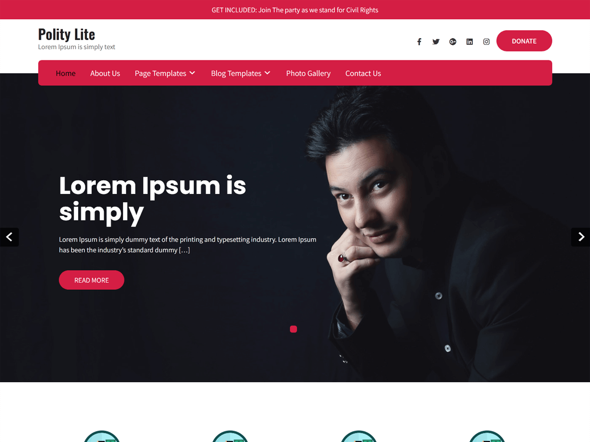 Polity Lite主题汉化包