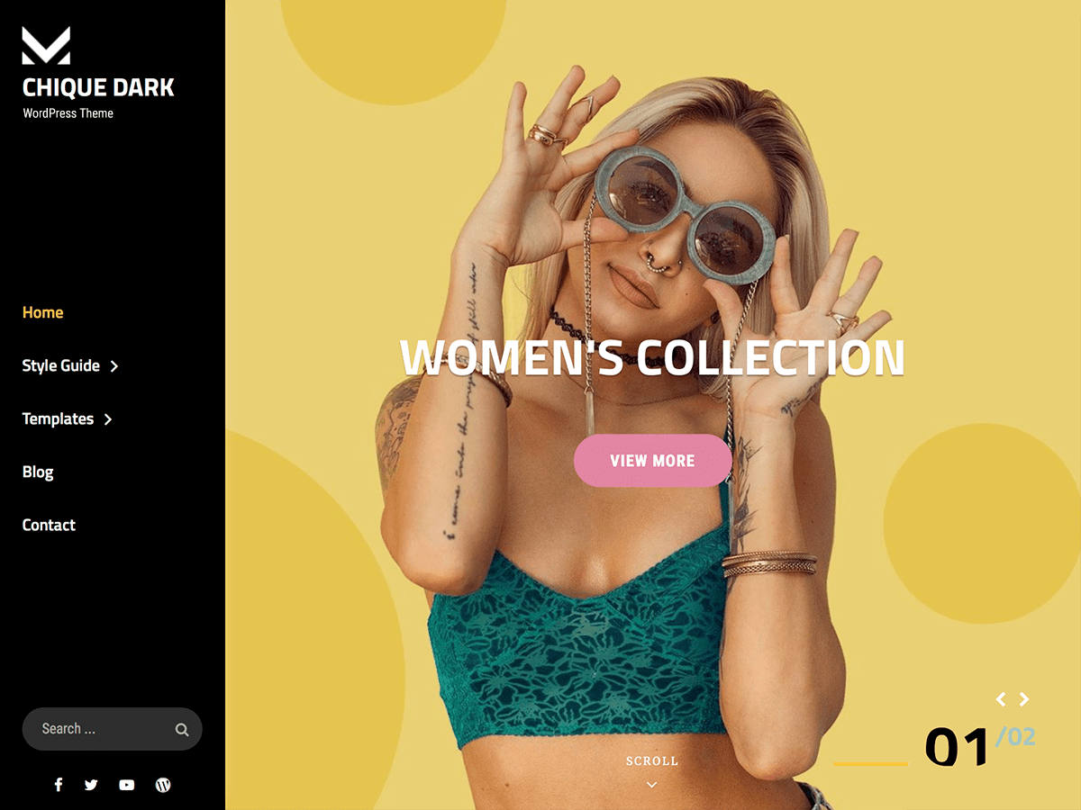 Chique Dark主题汉化包