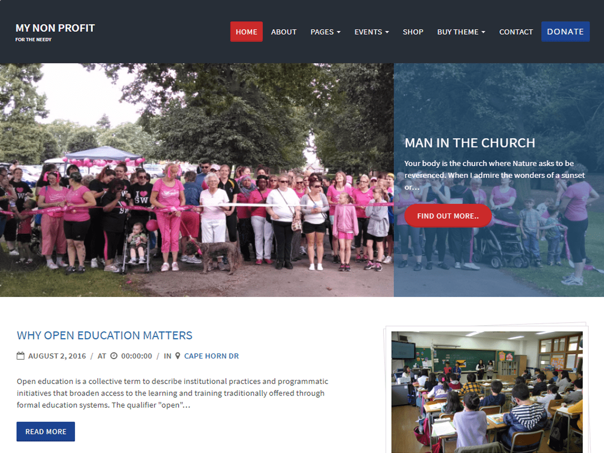 Charity Review主题汉化包