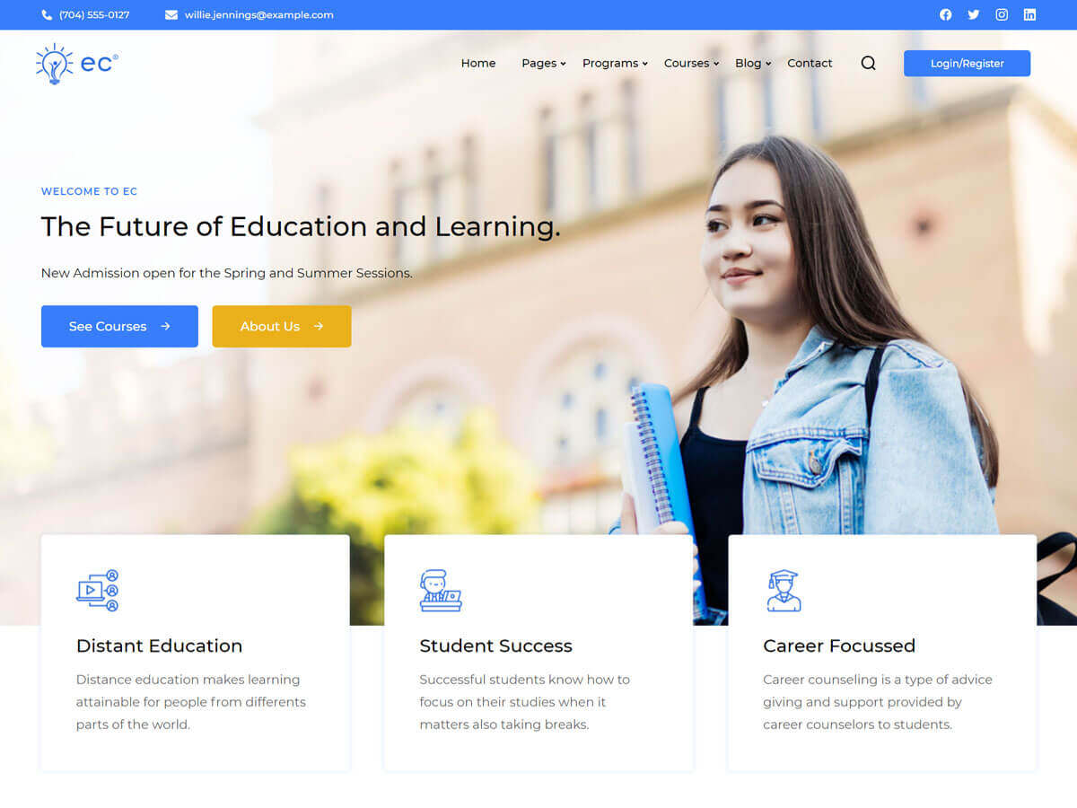 Education Center主题汉化包