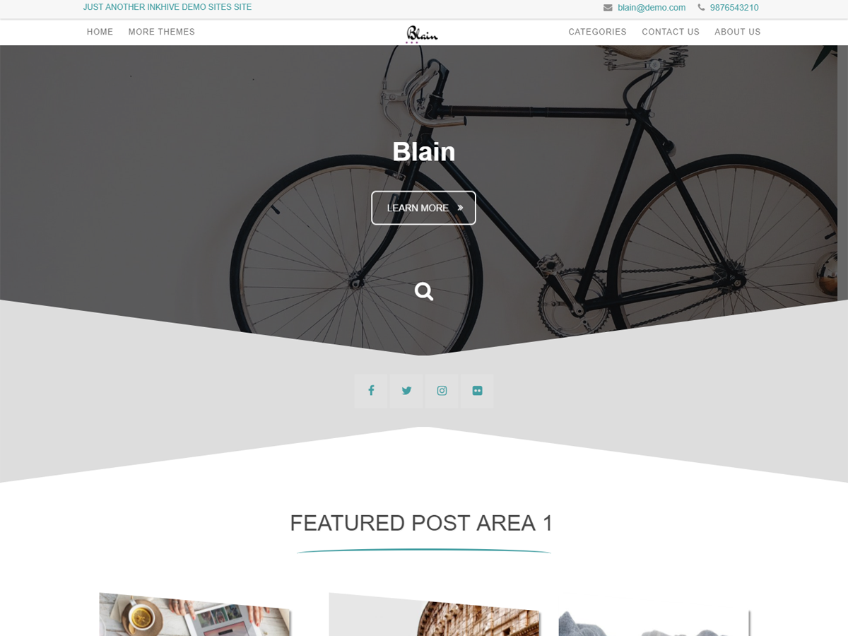 Blain主题汉化包