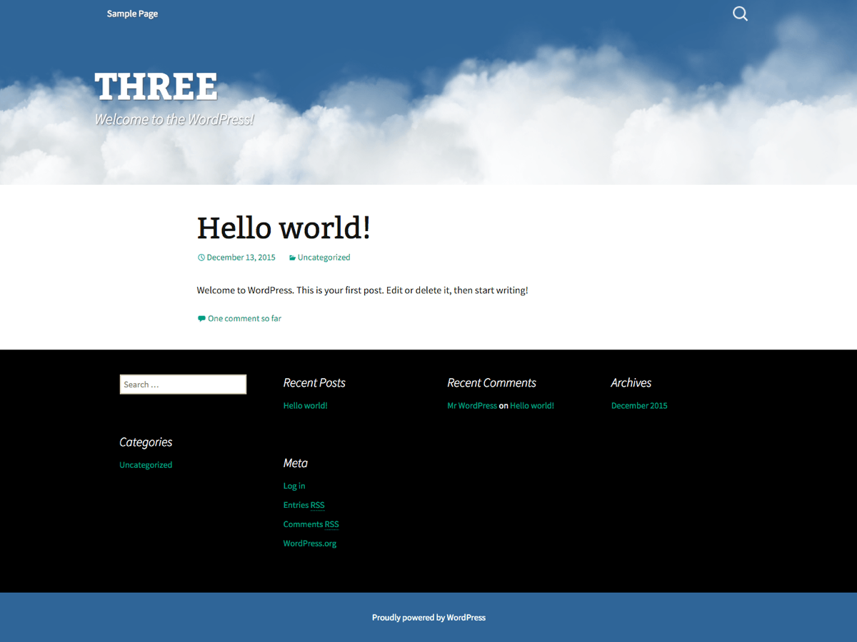 Three主题汉化包