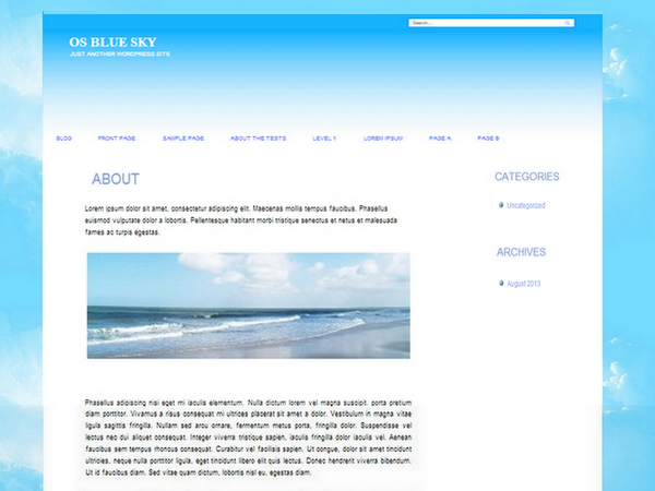 OS Blue sky主题汉化包